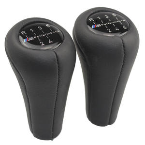 Poignée de levier de vitesses BMW en cuir 5 6 vitesses M Performance ergonomique - Product Image 5