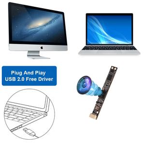 Webcam hd 120 p cmos de segurança, ângulo amplo, 1080 graus, módulo de câmera 2mp - Product Image 5