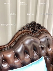 [Director de Fábrica Xiao Liu] Muebles de Madera de Nogal XHM, Madera Maciza Americana, Tapizado en Cuero, para Salas de Estar Grandes, China - Product Image 3