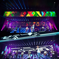 Écran LED de location Carte vidéo numérique Afficheur LED P3.91 P4.81 Tableau d'affichage LED de location Affichage extérieur LED Scène d'événement