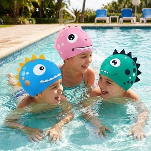 Gorro de Natación JW-1257 en Stock, Nuevo, Impermeable, Gran Tamaño, Protección para los Oídos, Silicona, Cómodo - Product Image 3
