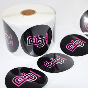 <strong>2025</strong> New Arrival Custom Adhesive round <strong>Label</strong> Factory Direct Sales Low MOQ Packaging <strong>Labels</strong>