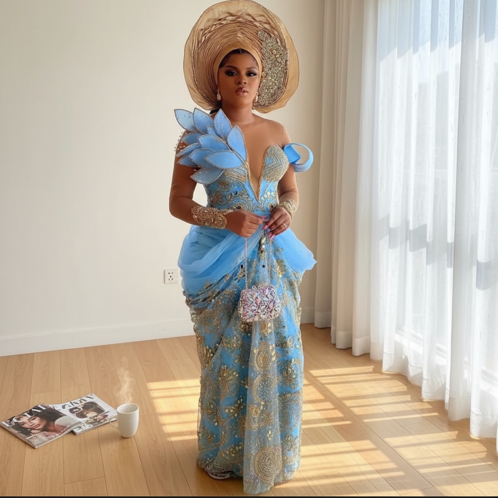 Aso Ebi African Clothes For Wedding Exquisite Aso Ebi Wedding Dresses  Elegant Durable