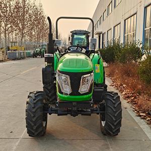 Tractor de Ruedas 4x4 de Alta Potencia y Bajo Costo con Engranajes de Calidad, Tractor Agrícola de Alta Calidad de 50hp 60hp - Product Image 4
