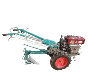Melhor Preço Farm Machine Mão Andando Trator 8Hp Mão Orchard Garden Lawn Two Wheel Walking Tractor