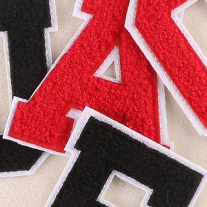 Parches y Pegatinas de Chenilla con Letras Inglesas de Dibujos Animados Bordados <span class=keywords><strong>a</strong></span> Máquina para Toallas - Product Image 4