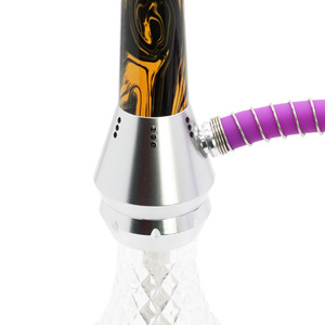 Hợp kim nhôm Đức hookah với 1 hooker ống hút - Product Image 5