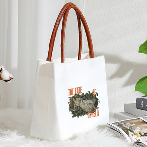 THE FATE of DPHELA Music - Bolsa de playa de lona grande personalizada con estampado, bolsa de regalo con monograma para mujer - Product Image 6