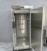 Troli Pendingin dan Pemanas Makanan Stainless Steel untuk Katering