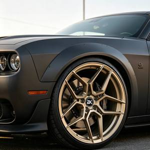 Jantes Bku forgées 5x115 personnalisées 20 21 22 Deep Concave en alliage pour voitures de course Dodge Charger Challenger Hellcat SRT - Product Image 2