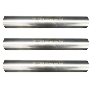 65 mm de diamètre acero inoxidable 304 tuyau d'eau en acier inoxydable 316 tube inoxydable