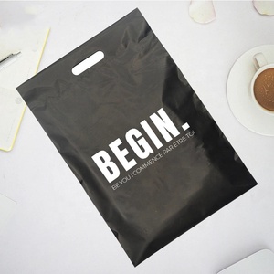 Bolsa de correo de poliéster caqui con logotipo personalizado, color rosa, paquete de plástico, envío de correo - Product Image 2