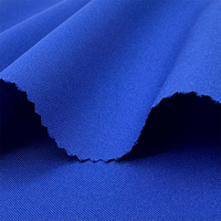 Tissu gabardine en twill 100% polyester pour uniforme de travail, uniforme scolaire, tissu pour costume Minimatt