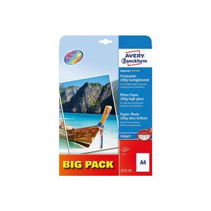 AVERY Zweckform Papel Fotográfico Superior Inkjet 2572-50 A4 200g 50 hojas - Product Image 1