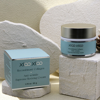 Crème hydratante anti-âge pour le visage à marque privée, raffermissante pour la ligne du menton, pour peaux sèches