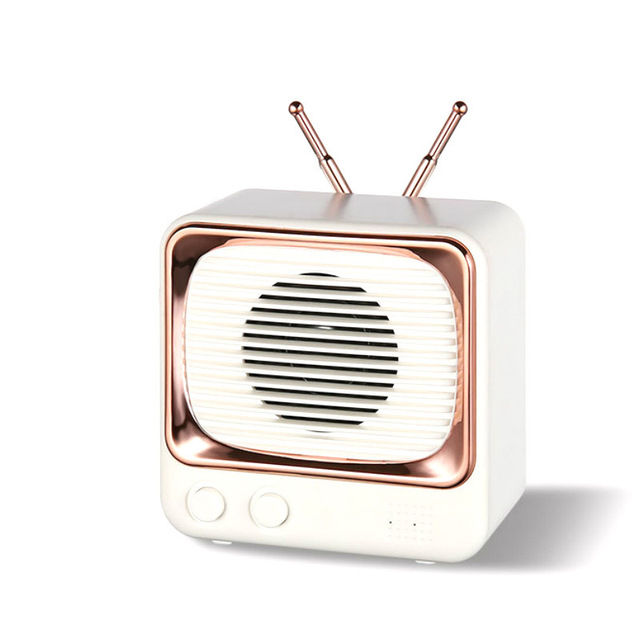 Dw02 Retro Mini Card Subwoofer Creative Gift for BT Smart Speaker for TV Wireless and Small in Size