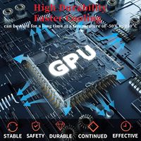 Grasa térmica Grizzly para CPU GPU IC Cooler Pasta térmica 1g Materiales eléctricos Proveedores 6 W/M-K