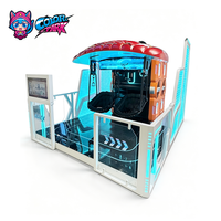 Simulateur de Parachute VR 2 Joueurs Colorful Park à Prix Usine – Machine de Jeu VR Commerciale avec Fonctions de Levage et de Rotation pour Réalité Virtuelle