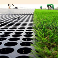 Tapis de drainage en PP 2 m HDPE, plante artificielle de 30mm, bâche de drainage, toit de jardin, géo, prix
