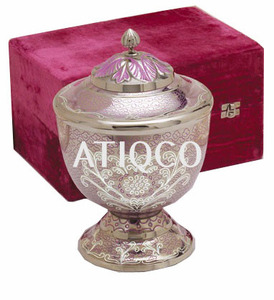 โกศบรรจุอัฐิทองเหลืองแท้ Atiqco รุ่นขายดี สไตล์อเมริกัน สำหรับผู้ใหญ่ ของใช้ในงานศพที่มีเอกลักษณ์ ดีไซน์ทันสมัย สวยงาม - Product Image 2