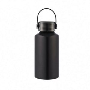 Promotional Custom Modern Silk Screen Printed Metal Water Bottles Aluminum Flask with Logo for Gym <b>Gifts</b> Sport Events - Product Image 5