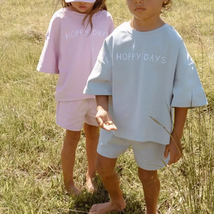 Cotton Kids Cycling <strong>Wear</strong> Summer Biker Shorts Sets Children <strong>Clothes</strong> Wholesale <strong>Boys</strong> <strong>Girls</strong> Outfits Two Piece Kids Clothing Set 2025 - Product Image 1