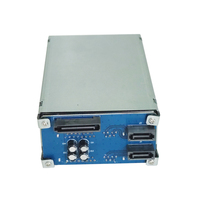 Carcasa de Doble Bahía para Discos Duros de 2.5 Pulgadas SATA, con Bandeja Extraíble y Montaje en Rack, para Almacenamiento en Servidores HDD/SSD de 15 mm