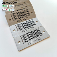 Placa de Identificación de Acero Inoxidable 304 Personalizada de Fábrica, Placa de Identificación Metálica OEM para Maquinaria, Marca, Seguimiento y Datos de Cumplimiento