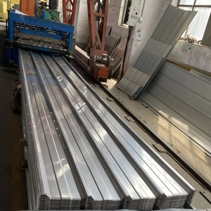 Hojas de acero galvanizado corrugado laminado en frío ASTM A792, cubiertas de zinc recubiertas de color calibre 24 - Product Image 5