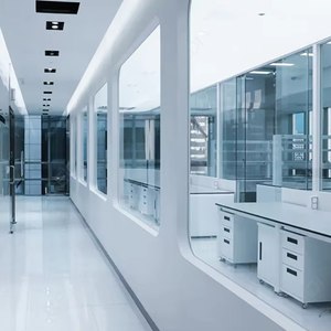 Nouveau GMP Fourniture directe d'usine de panneaux sandwich/portes propres fenêtres avec 1 an de garantie pour les salles propres de laboratoire/industrielles - Product Image 1