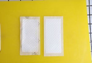 Tampons absorbants personnalisables en PE+SAP de qualité alimentaire, écologiques, avec logo sur mesure pour usage domestique, barquettes à viande et emballages alimentaires - Product Image 2