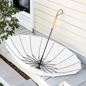 Parapluie pliant 3 sections 8K en gros, prix abordable, design couleur unie, promotionnel - Product Image 4