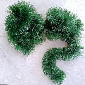 Bán buôn trang trí Giáng sinh màu xanh đậm Băng <span class=keywords><strong>tinsel</strong></span> Garland cho cây giáng sinh treo - Product Image 2