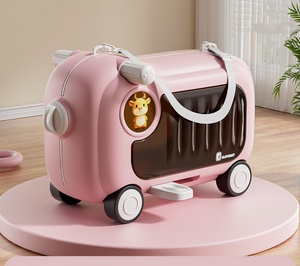 <span class=keywords><strong>Maleta</strong></span> Multifuncional para Niños ALL PASS, Linda <span class=keywords><strong>Maleta</strong></span> con <span class=keywords><strong>Ruedas</strong></span> para Bebés, Caja de Almacenamiento de Viaje, Equipaje de Mano 2 en 1 - Product Image 6
