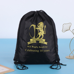 Giá bán buôn đầy màu sắc Polyester Chất liệu Ba lô dây kéo túi với in logo thương hiệu phòng tập thể dục thể thao dây kéo túi Nhà cung cấp - Product Image 3