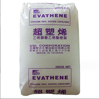 Matériau en mousse EVA UE40K VA 41% (éthylène-acétate de vinyle) de Taïwan pour semelles de chaussures et pantoufles, granulés de résine EVA