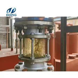 Machine de recyclage de pneus usés de contrôle PLC usine de pyrolyse et de distillation d'huile en plastique de pneus usés en diesel
