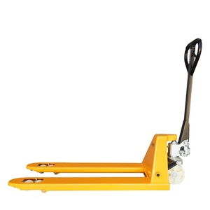 מלגזה ידנית הידראולית כבדה 5 טון, משטח הרמה ידני עם מזלגות יצוקות 4 מ\"מ ומשאבה, וגלגלי PU/ניילון - Product Image 6