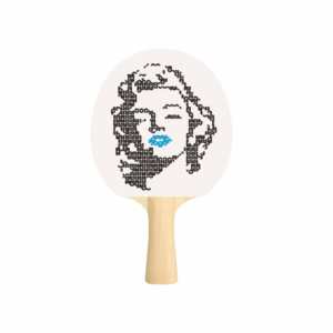 Prix d'usine Offres Spéciales raquette de tennis de table conception colorée personnalisée pagaie de ping-pong - Product Image 1