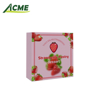 Boîte à fruits en carton ondulé personnalisée avec poignées, capacité de 10 kg pour pêches, pommes, mangues, pastèques
