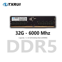 Memoria RAM Popular DDR5 de 16GB para PC de Escritorio, Udimm de 32GB a 6000mhz