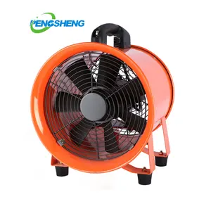 24 Inch 600mm 7 Aluminum Blade High Speed Industrial Portable Ventilating Exhaust Axial Flow Fan