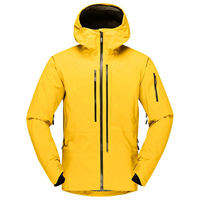 Veste de randonnée extérieure résistante à l'eau pour hommes, vestes de montagne imperméables et coupe-vent à fermeture éclair complète, manteau de pluie respirant