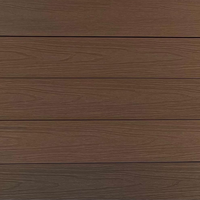 Eco Decking Bois Plastique Composite Patio Deck Tuiles Terracotta Grain Finition WPC Revêtement de sol pour Intérieur Extérieur pour Couverture pour