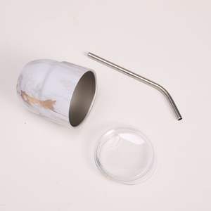 新入荷 カスタム パーティーグッズ アウトドア 3オンス エスプレッソ テキーラ ショットカップ ミニショットグラス タンブラー ステンレス製 二重壁 ストロー付き - Product Image 2