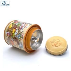 Bán Buôn Kim Loại Trà Thiếc Container Số Lượng Lớn Trà <span class=keywords><strong>Tins</strong></span> Với Đôi Nắp Đậy - Product Image 4