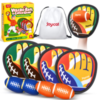 Jouets éducatifs Joycat, ensemble de balles à attraper pour enfants, jeu de lancer et d'attraper, jeu de pelouse familial, cadeaux, jeu de cour extérieur, jouets de sport de rugby