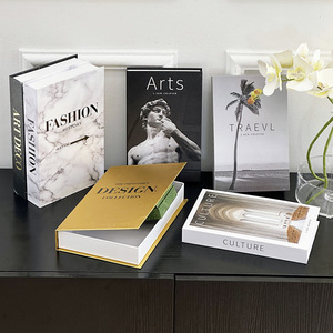 Caja <span class=keywords><strong>de</strong></span> almacenamiento <span class=keywords><strong>de</strong></span> libros falsos decorativos <span class=keywords><strong>de</strong></span> moda <span class=keywords><strong>de</strong></span> lujo <span class=keywords><strong>de</strong></span> 86 diseños para mesa <span class=keywords><strong>de</strong></span> centro y decoración interior del hogar, accesorio <span class=keywords><strong>de</strong></span> tiro caliente para el hogar - Product Image 1