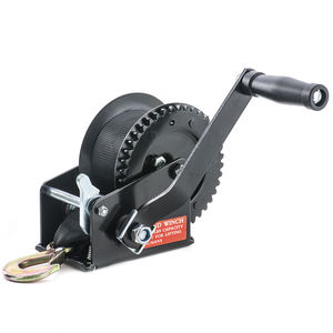 עטור יד כבד crank יד <span class=keywords><strong>winch</strong></span> עבור קרוון סירה rv עם וו & כבל מקסימום 1200 ק "ג - Product Image 1