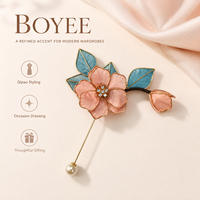 Élégante broche torsadée en velours de soie, cadeau haut de gamme pour mariage et banquet, pour femmes, multi-usage, peut être utilisée comme accessoire pour cheveux